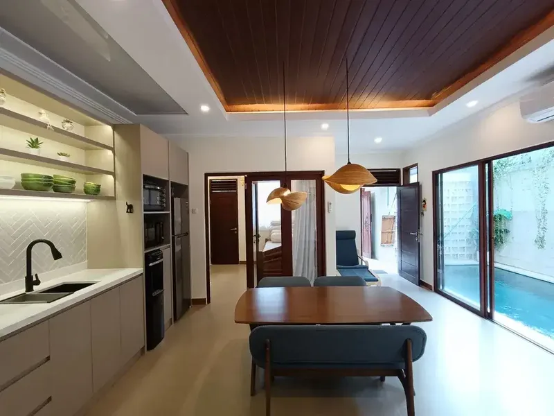 Dijual MURAH Vila Cantik Fully Furnished Siap Huni di Ungasan, One Gate System W Security - Real Estate in Bali