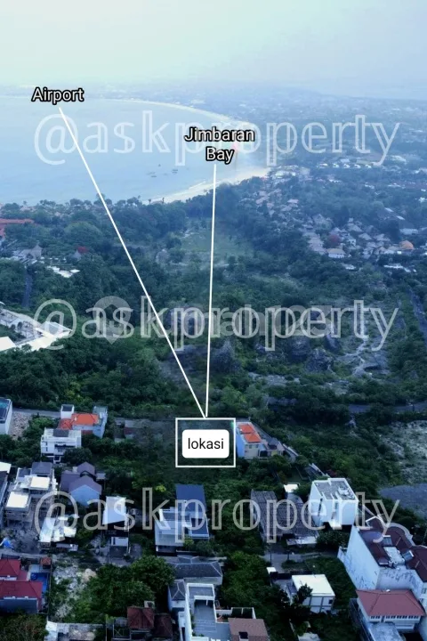 Dijual Tanah Murah Sea View Cocok Untuk Villa / Akomodasi Dekat Pantai Jimbaran Bali - Bali in Bali