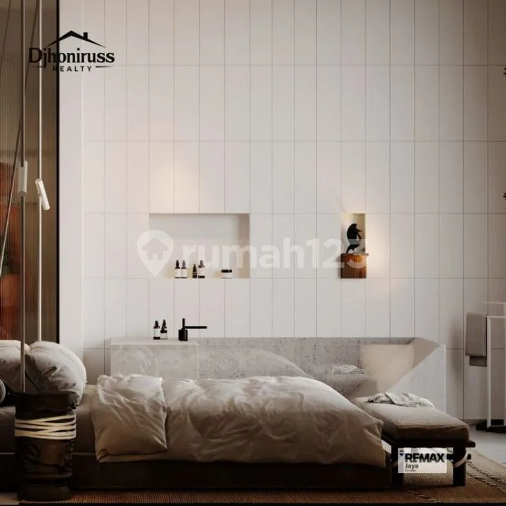 Modern Studio Apartment With 30-Year Leasehold In Seseh Area - Real Estate in Bali
