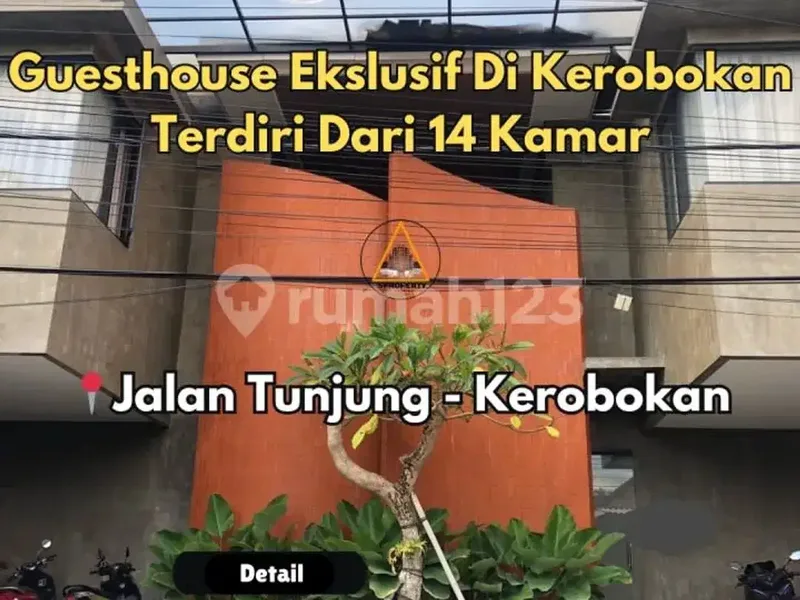 GUESTHOUSE EKSLUSIF BERLOKASI DI KEROBOKAN - Real Estate in Bali