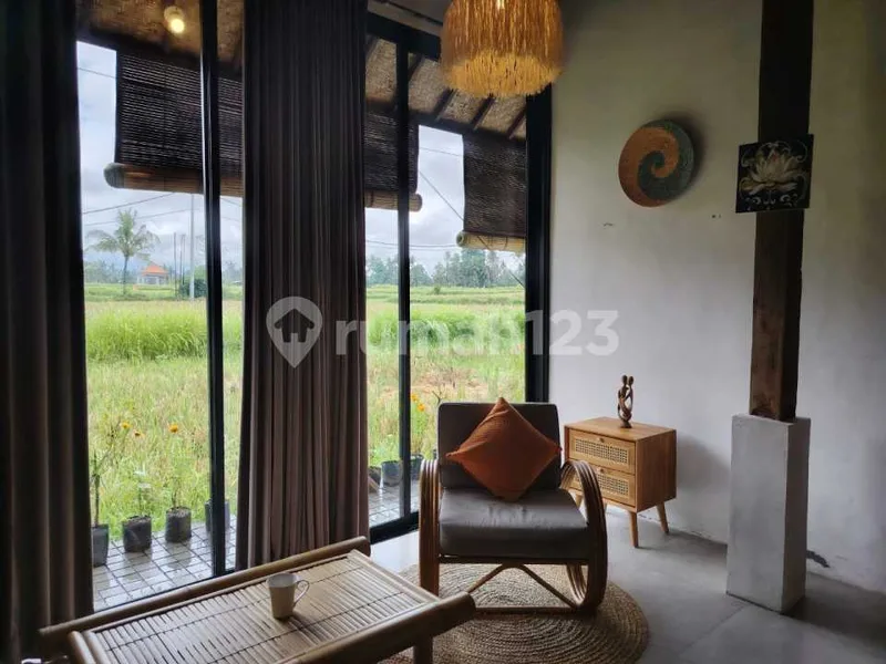 For Rent Villa Rice Field View 10 Menutes From Mongkey Forest Center Ubud Ubud 3 Bedroom 10 Menutes From Mongkey Forest Sentral Ubud Gianyar 40 Menit From Canggu Nyanyi Beach Tanah Lot Tabanan For - Real Estate in Bali