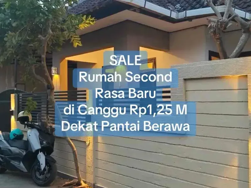 SALE Rumah 2 Kamar Dekat Pantai Berawa - Bali in Bali