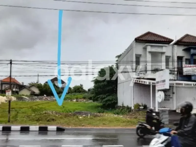 TANAH STRATEGIS JALAN UTAMA MAHENDRADATTA PADANGSAMBIAN DENPASAR, BALI - Real Estate in Bali