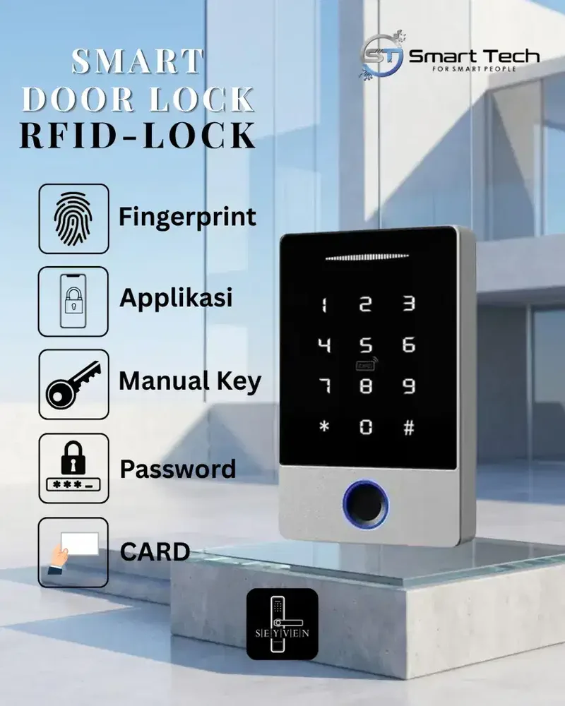 Smart Door Lock Kunci Digital atau Kunci Pintar - Other in Bali
