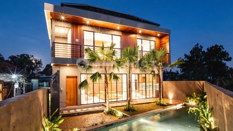 Eiffel Villa Modern 2 Bedroom Villa In Munggu For Sale - Real Estate in Bali