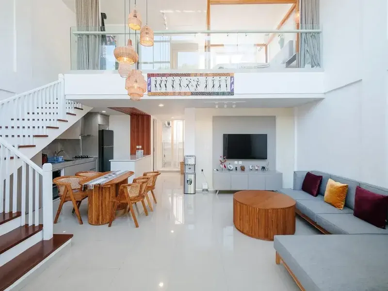 The View Villa Pecatu Furnished 2 Bedrooms For Rent - Real Estate in Bali