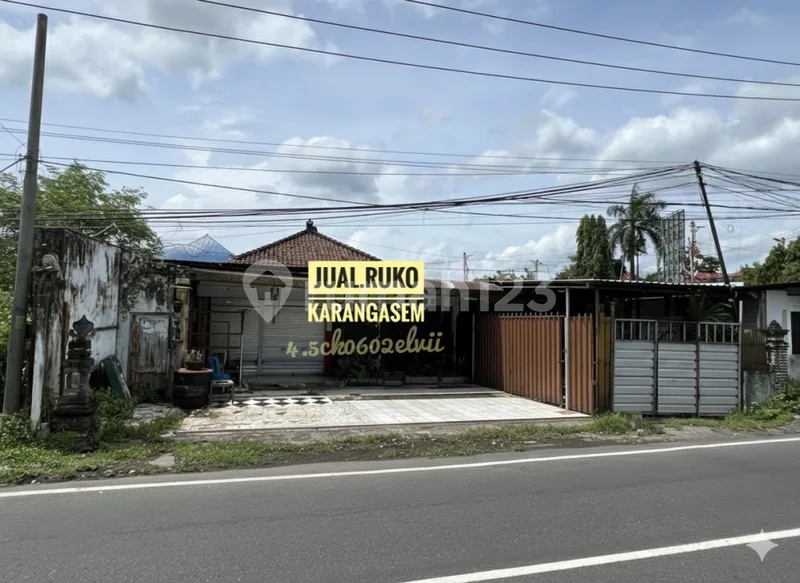 Jual Ruko Tempat Ruang Tanah Usaha Subagan Karangasem Bali - Real Estate in Bali