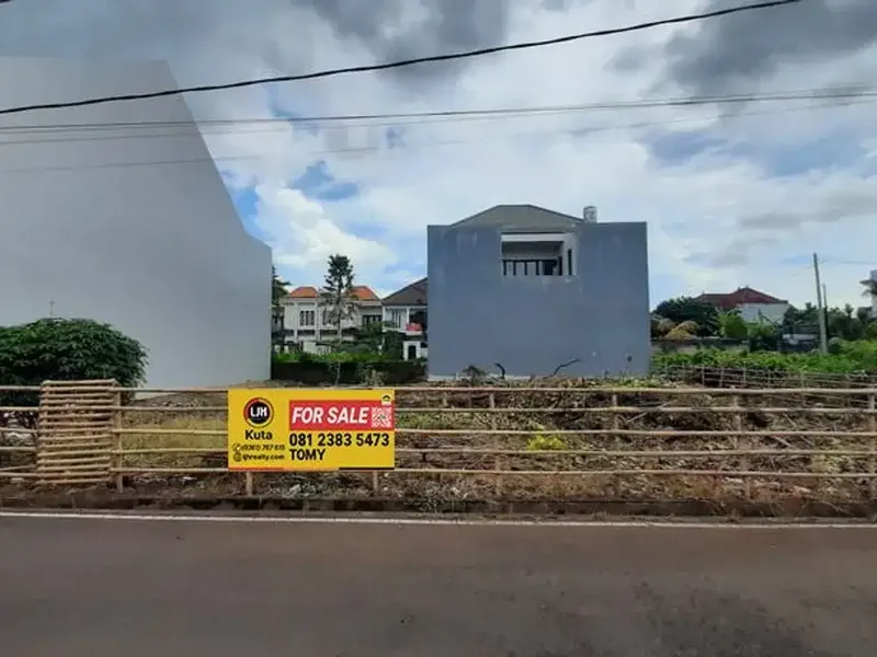 Tanah Kavling Dalam Perumahan di Jimbaran, Kuta Selatan, Badung. Cocok Dibangun Rumah Tinggal atau Villa. - Real Estate in Bali
