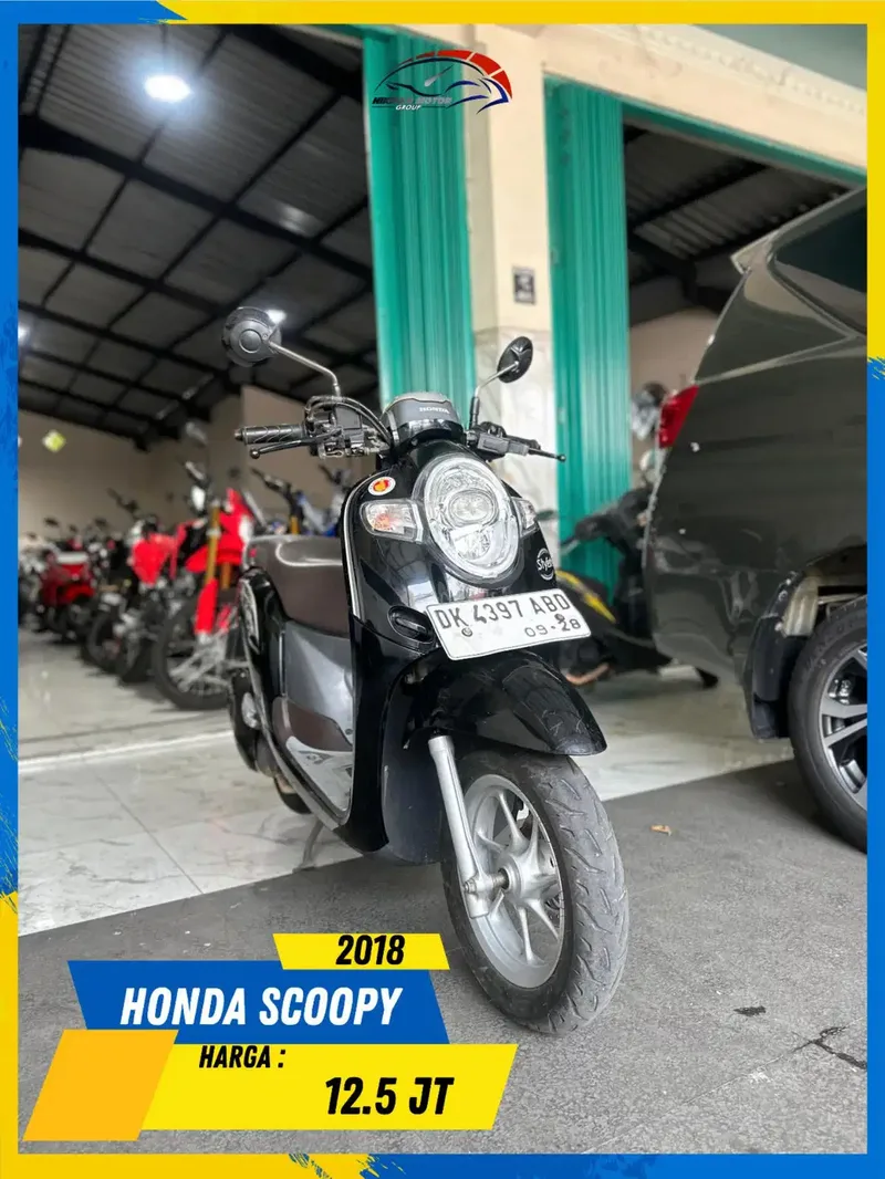 HONDA SCOOPY 2018 PLAT DK MURAH BERKUALITAS HIKMAH MOTOR KEPUH MALANG - Vehicles in Bali