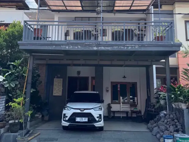DIJUAL RUMAH MINIMALIS 2 LANTAI – KOMPLEK ONE GATE SYSTEM GATSU TENGAH, DENPASAR ( IR / LM ) - Bali in Bali