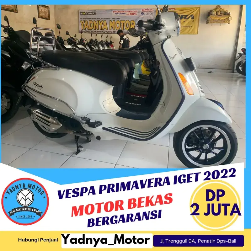 VESPA PRIMAVERA IGET 2022/YADNYA MOTOR - Vehicles in Bali