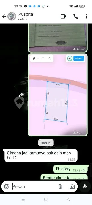 Tanah Kecil Langka Prime Komersial Siap Bangun Central Nusa Dua - Real Estate in Bali