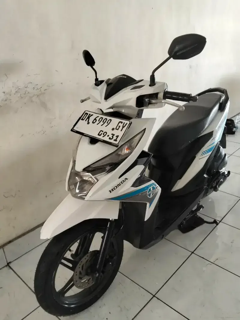 HONDA BEAT ECO TAHUN 2016 PAJAK HIDUP SURAT LENGKAP - Vehicles in Bali