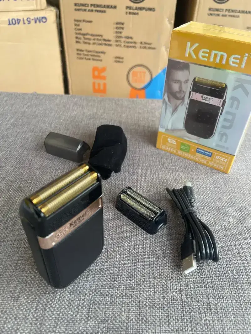 Terbaru KEMEI original alat cukur kumis dan jenggot di cas - Other in Bali