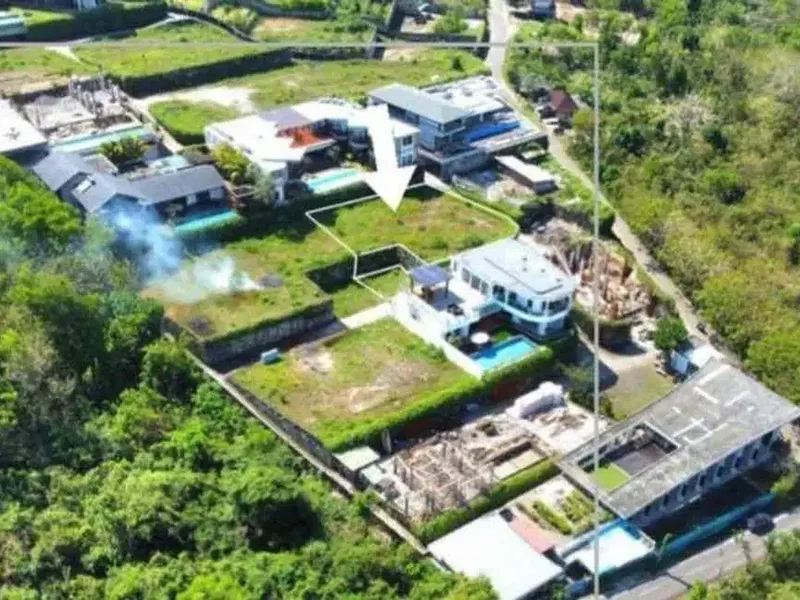SMALL PLOT VIEW OCEAN JUST ONLY 600 METERS TO SAVAYA BEACH CLUB AT ULUWATU - Bali in Bali