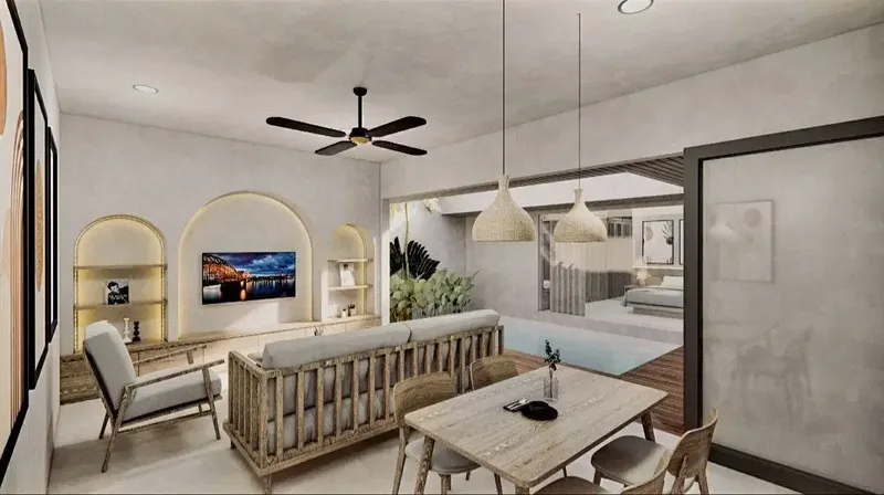 Tava Villas & Suites Jimbaran,Bali-Type 2 BrPool Villa-Full Furnished - Bali in Bali