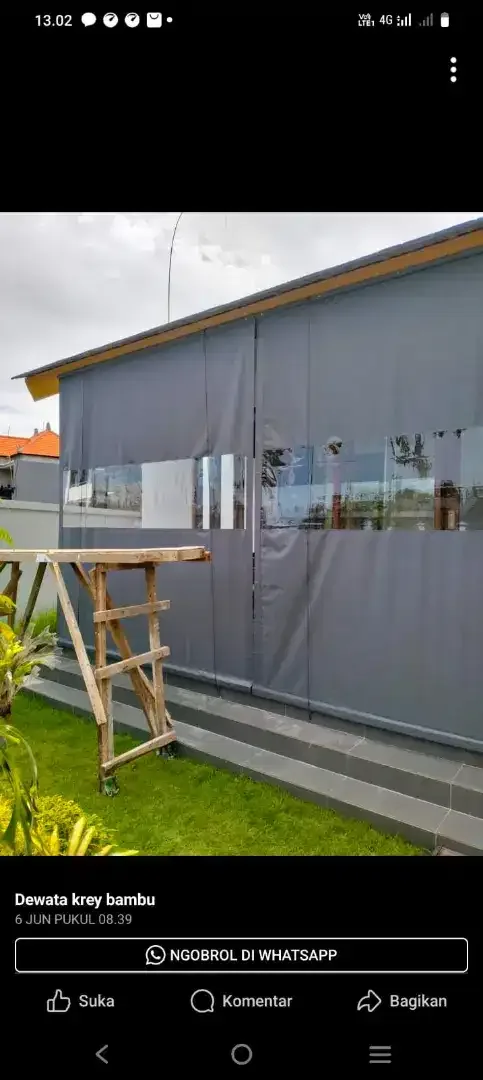 Open order tirai transparan/plastik pvc - Home & Garden in Bali
