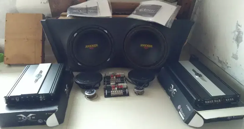 Dijual paket komplit audio venom dan single Din Pioneer - Bali in Bali