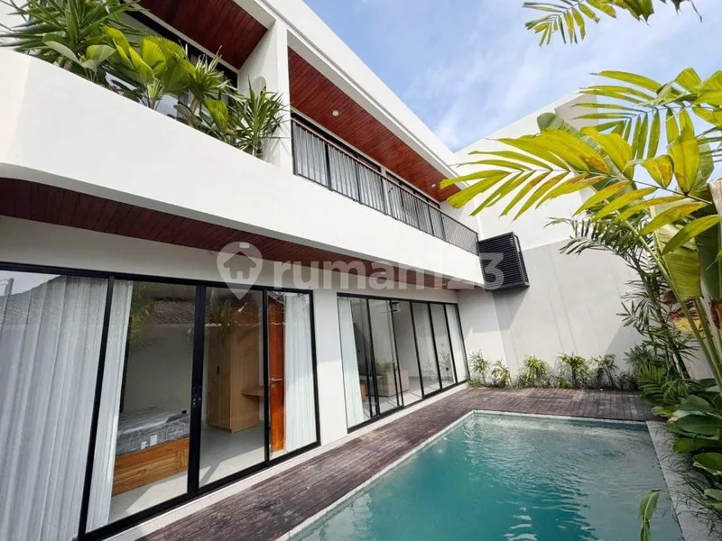 Villa Baru Modern Mediterranean Furnished Strategis di Munggu - Real Estate in Bali