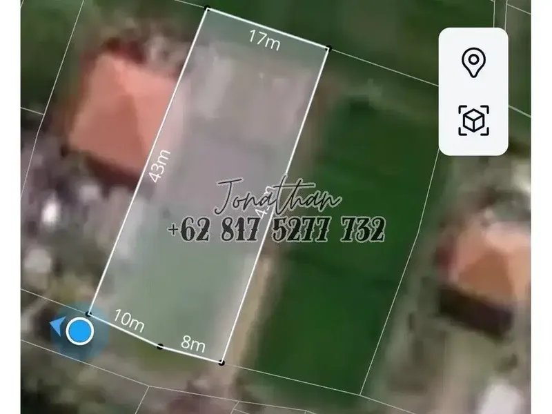 Dijual Tanah Komersil Freehold ITR Akomodasi Wisata di Cemagi Mengening Badung - LSKT - Real Estate in Bali