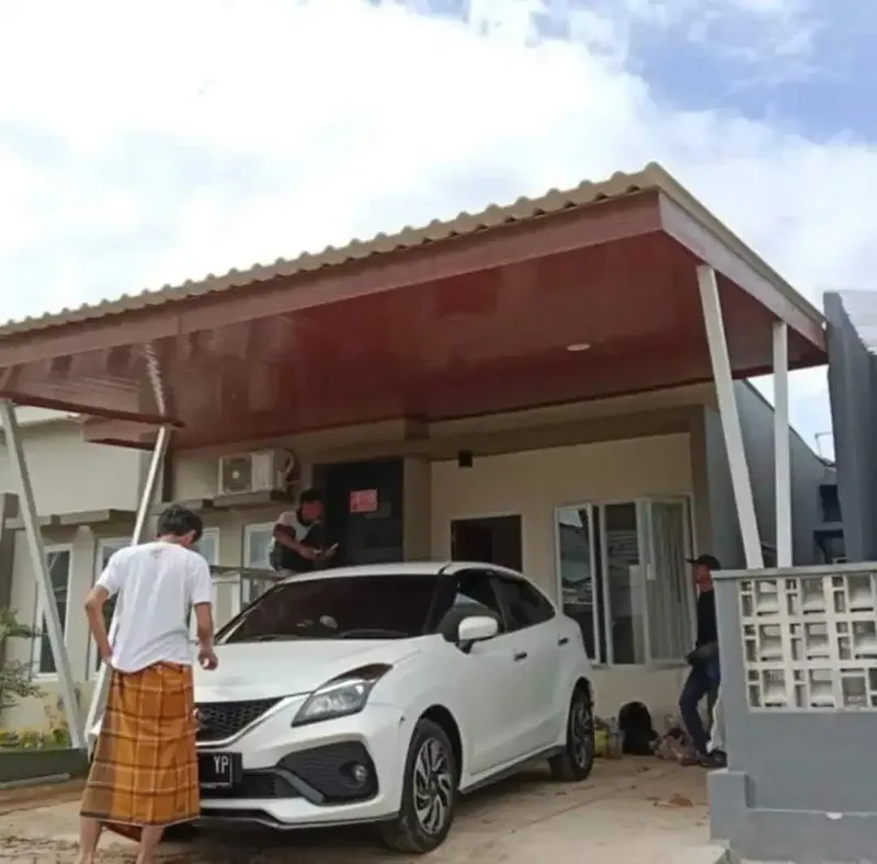 Kanopi , Canopy besi hollo, kanopi baja ringan, rangka baja ringan,Pvc - Home & Garden in Bali