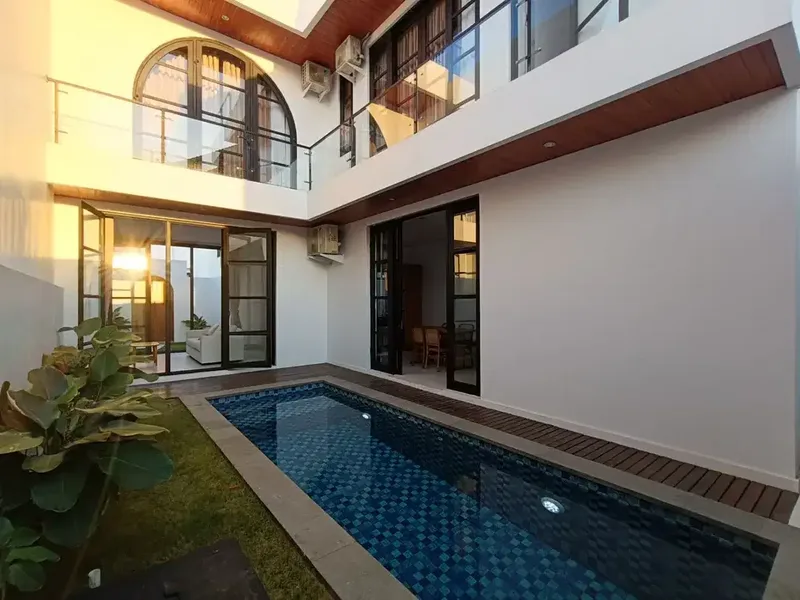 Disewakan Vila Baru Fully Furnished Ocean, Sunset and Sunrise View di Taman Mumbul, Nusa Dua - Real Estate in Bali