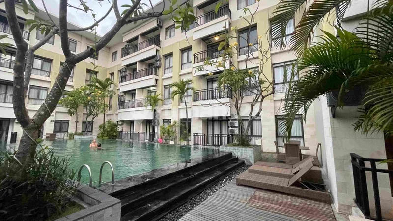 Dijual 1BR Furnished Apartment Dengan Akses Kolam di Grand Kuta - Real Estate in Bali