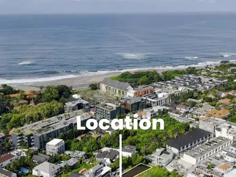 Tanah kavling di area premium Berawa, Tibubeneng, hanya 3 menit dari Pantai Berawa dan beach club ternama - Real Estate in Bali