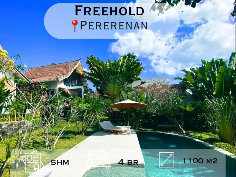 Rare Freehold Villa Estate in Tiying Tutul Pererenan - Bali in Bali