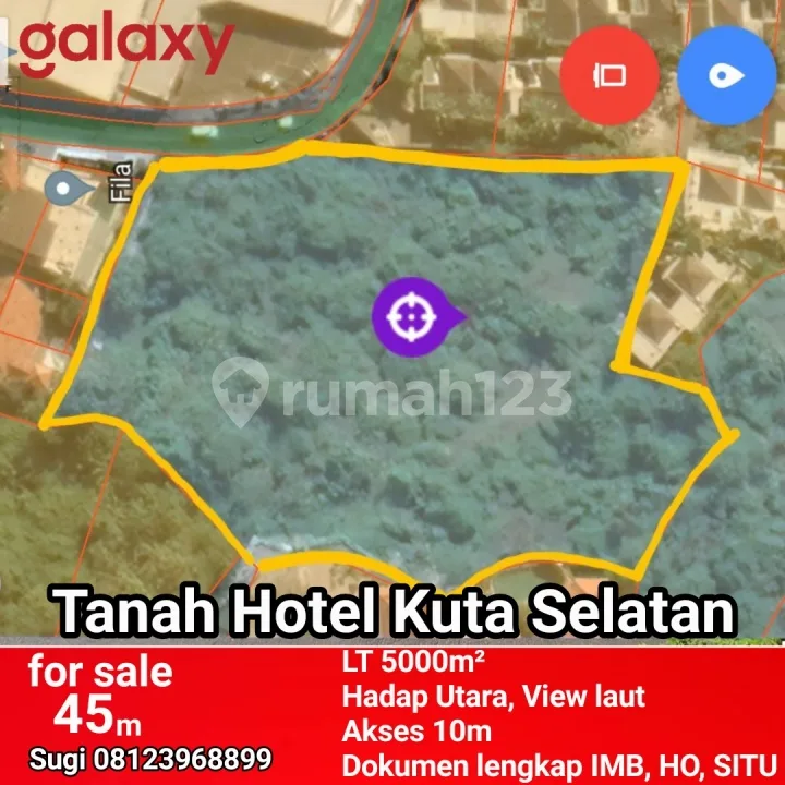 Tanah Hotel Kuta Selatan - Bali in Bali