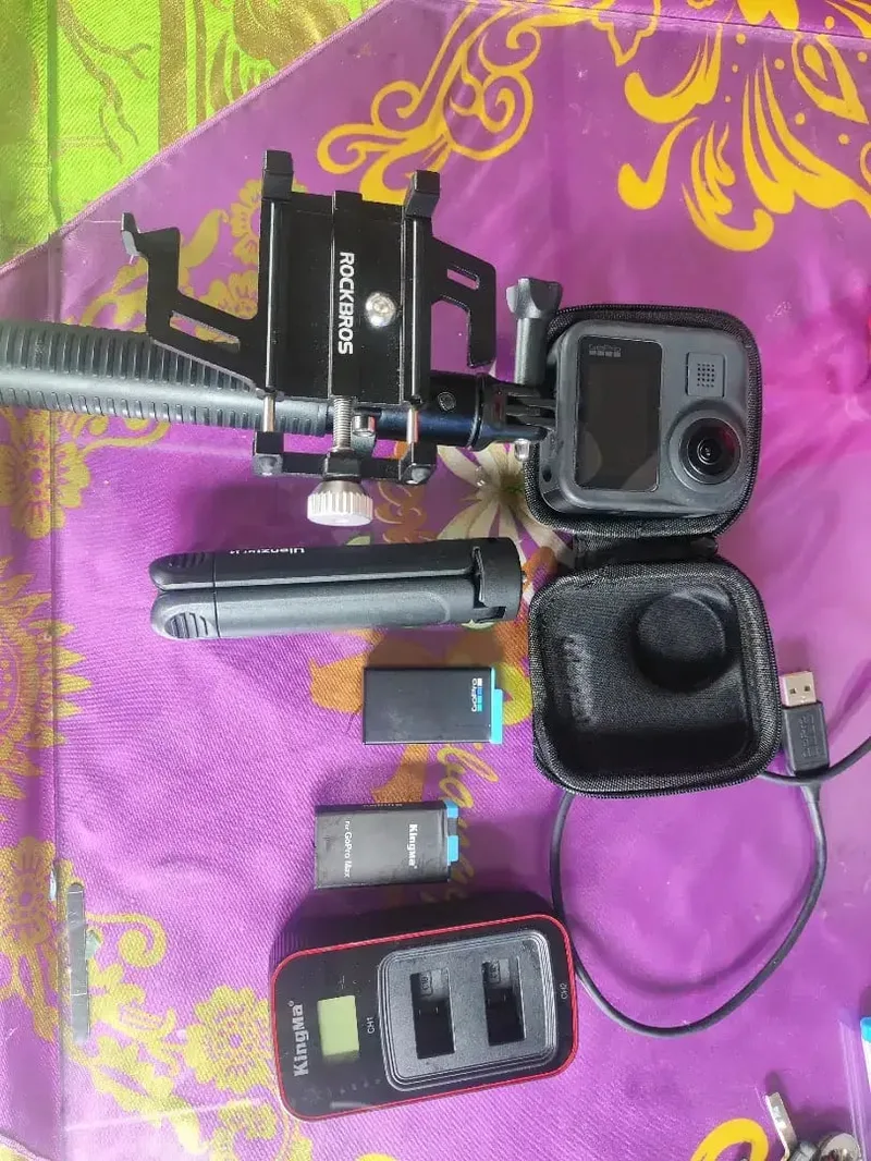 GoPro max Seri 1 full set - Electronics in Bali