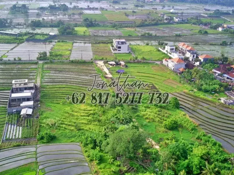 Dijual Tanah View Sawah Zona Wisata di Pantai Nyanyi Tabanan Bali - LSADT - Bali in Bali
