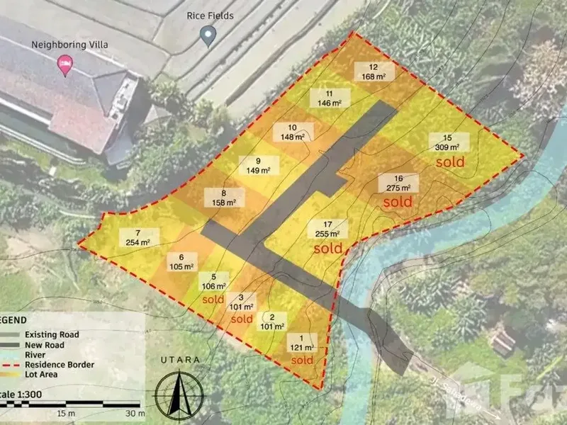 Land for sale in Kerobokan, Bali - Real Estate in Bali