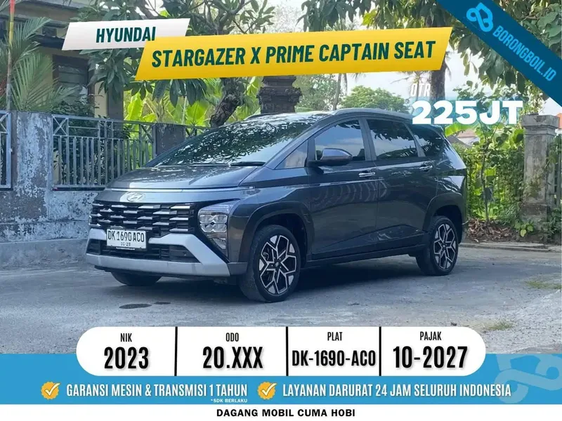 Istimewa! Hyundai Stargazer X Prime 2023 AT - Abu - Vehicles in Bali