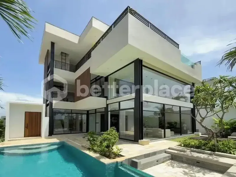 Premium Canggu 4-Bed Villa with Private Pool, Rooftop Oasis, and Uninterrupted Rice Field and Ocean Views in a Highly Sought-After Location - Bali in Bali