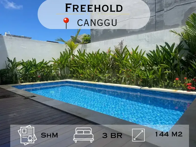 For Sale – Stylish Villa in Prime Canggu Location - Bali in Bali