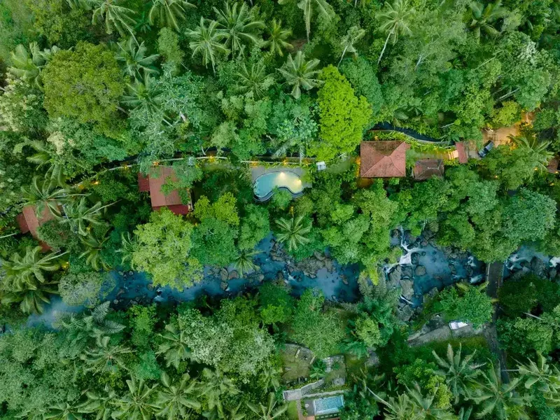 diswakan villa exotik susana alam bali harian mingguan sampai tahunan di tabanan - Real Estate in Bali