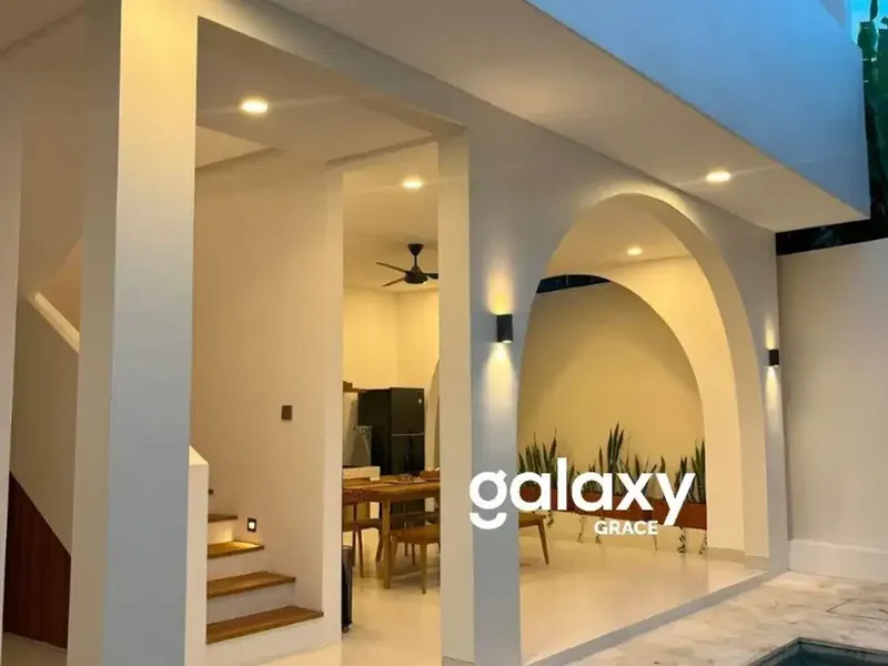 Villa Dia, Contemporary 2 Bedrooms Villa in Tibubeneng Canggu - Real Estate in Bali