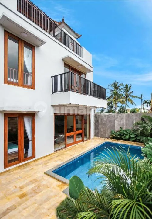Luxury Vila For Rent 3 Bedroom Rooftop Fully Furnished At Ubud - Real Estate in Bali
