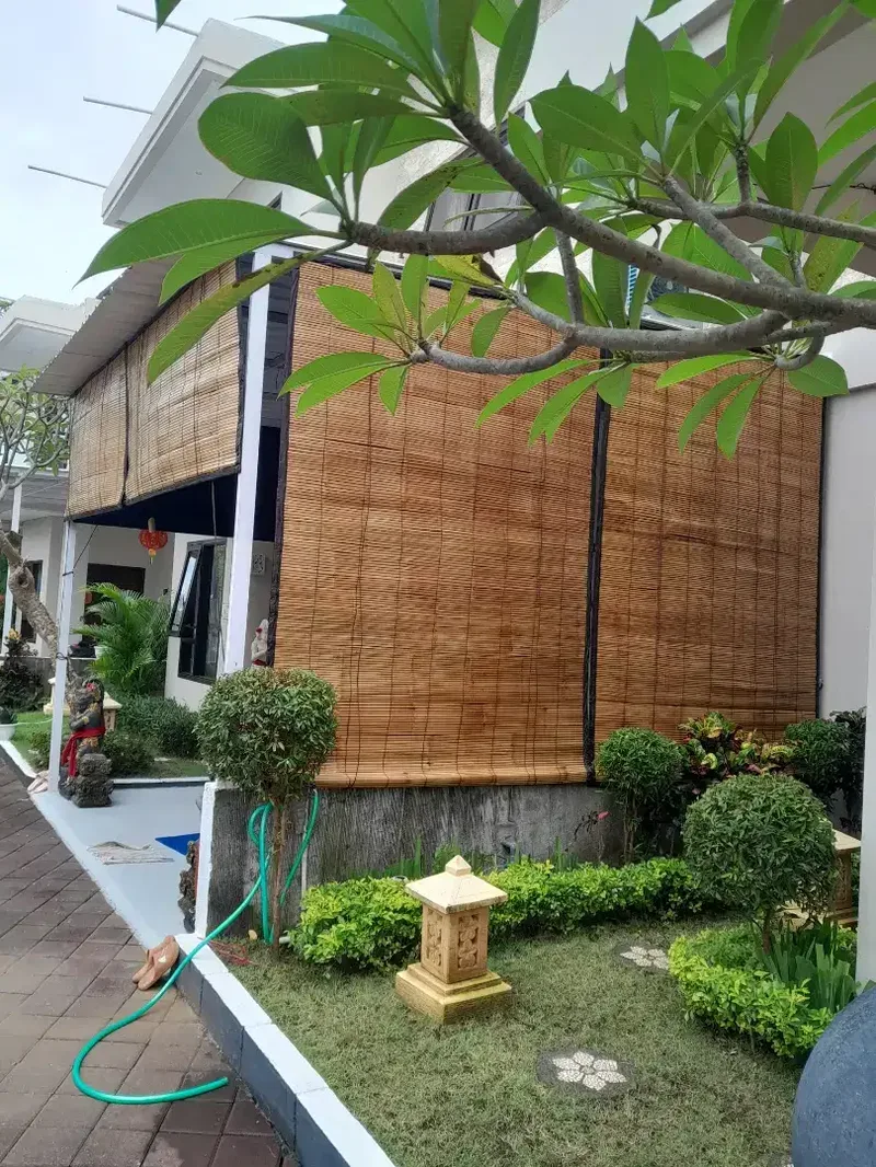 Open order tirai bambu super reguest ukuran - Bali in Bali