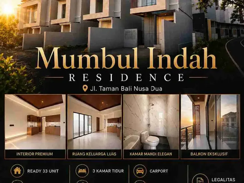 Mumbul Indah Residence Nusa Dua - Real Estate in Bali