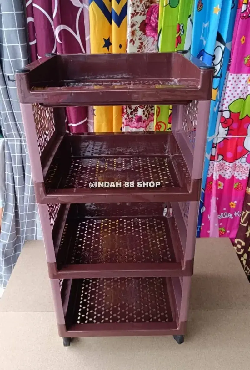 Rak Susun Roda Plastik Dengan Roda - Home & Garden in Bali