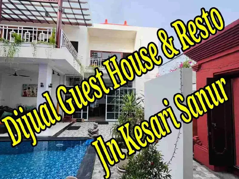 Dijual Guest House dan Resto di Jln Kesari Sanur Denpasar Bali - Real Estate in Bali