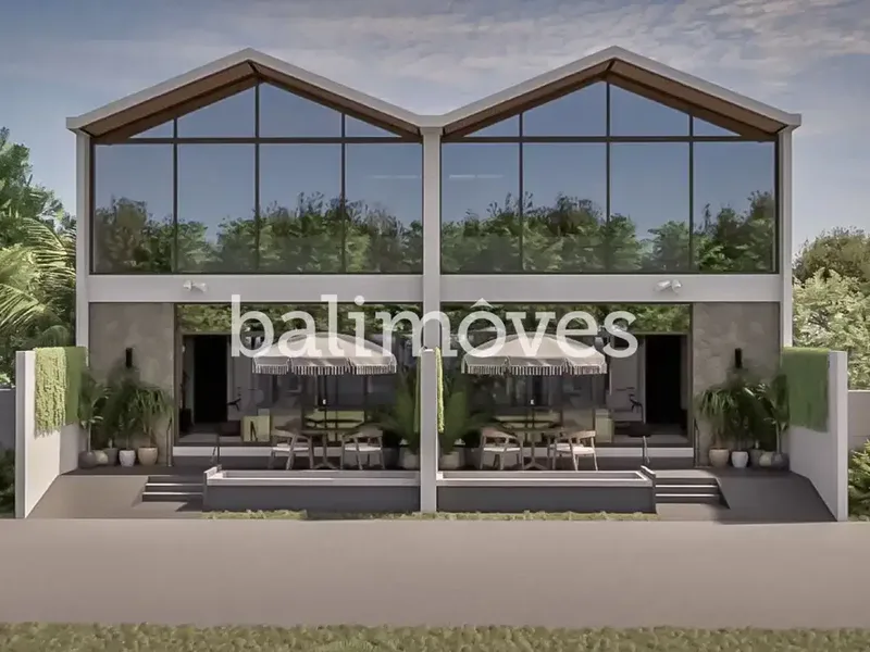 Villa Off Plan Dua Kamar Tidur di Tepi Pantai Padanggalak - Real Estate in Bali
