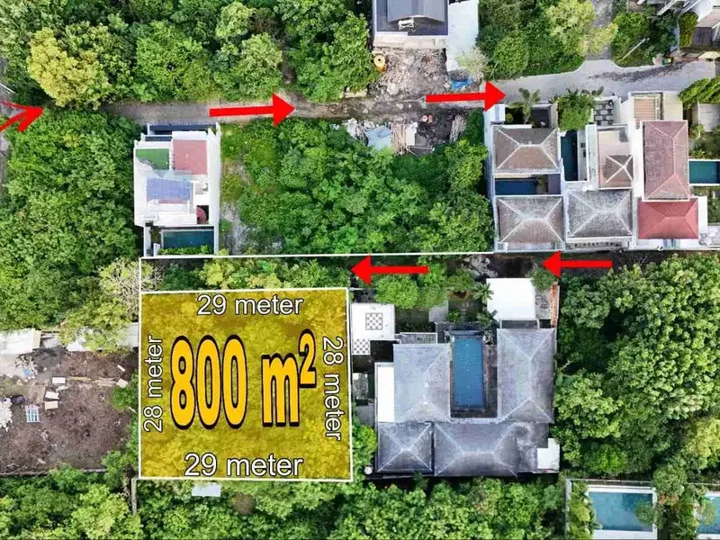 dijual tanah komersil ocean view lokasi pecatu - Real Estate in Bali
