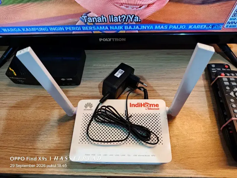 Router modem Indihome copotan 1 bln pakai normal no minus - Home & Garden in Bali