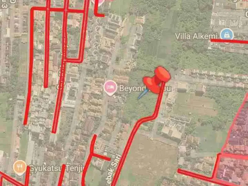 Tanah Premium Zona Pariwisata Lebak Sari Seminyak - Real Estate in Bali