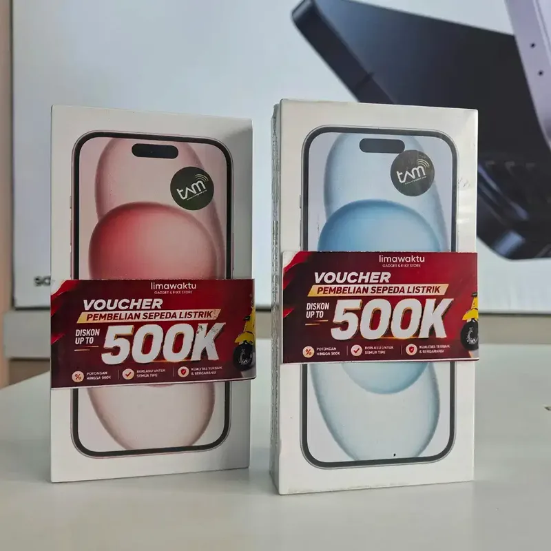 IPHONE 15 128 IBOX SEGEL KREDIT DP 0% - Electronics in Bali