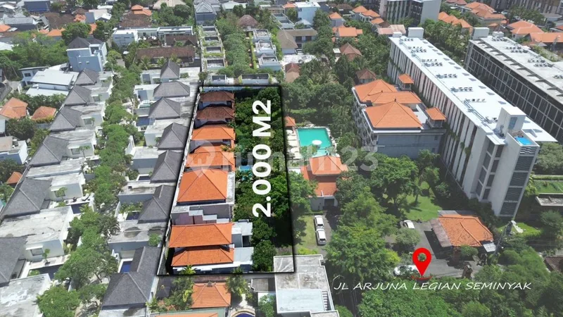 Tanah Sewa Bonus Bangunan Deket Pantai di Seminyak Kuta Bali - Real Estate in Bali