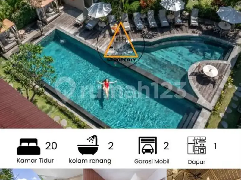 Dijual Hotel Suites Kemenuh Sukawati Dekat Ubud - Bali - Real Estate in Bali